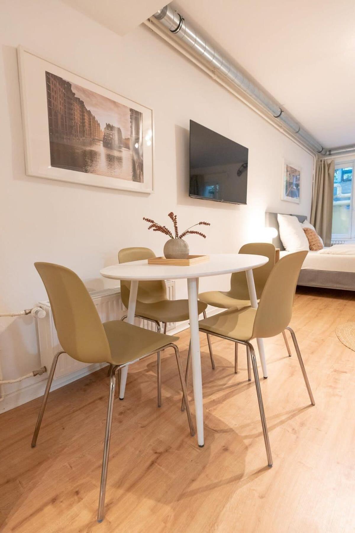 Hamburg City Apartment For 5 Luaran gambar